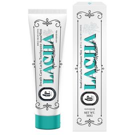 [PAUL MEDISON] Breath Care Lacha Toothpaste Aqua Mint 165g – Natural Ingredients for Gum Health & Fresh Breath - Made in Korea